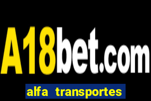 alfa transportes novo hamburgo